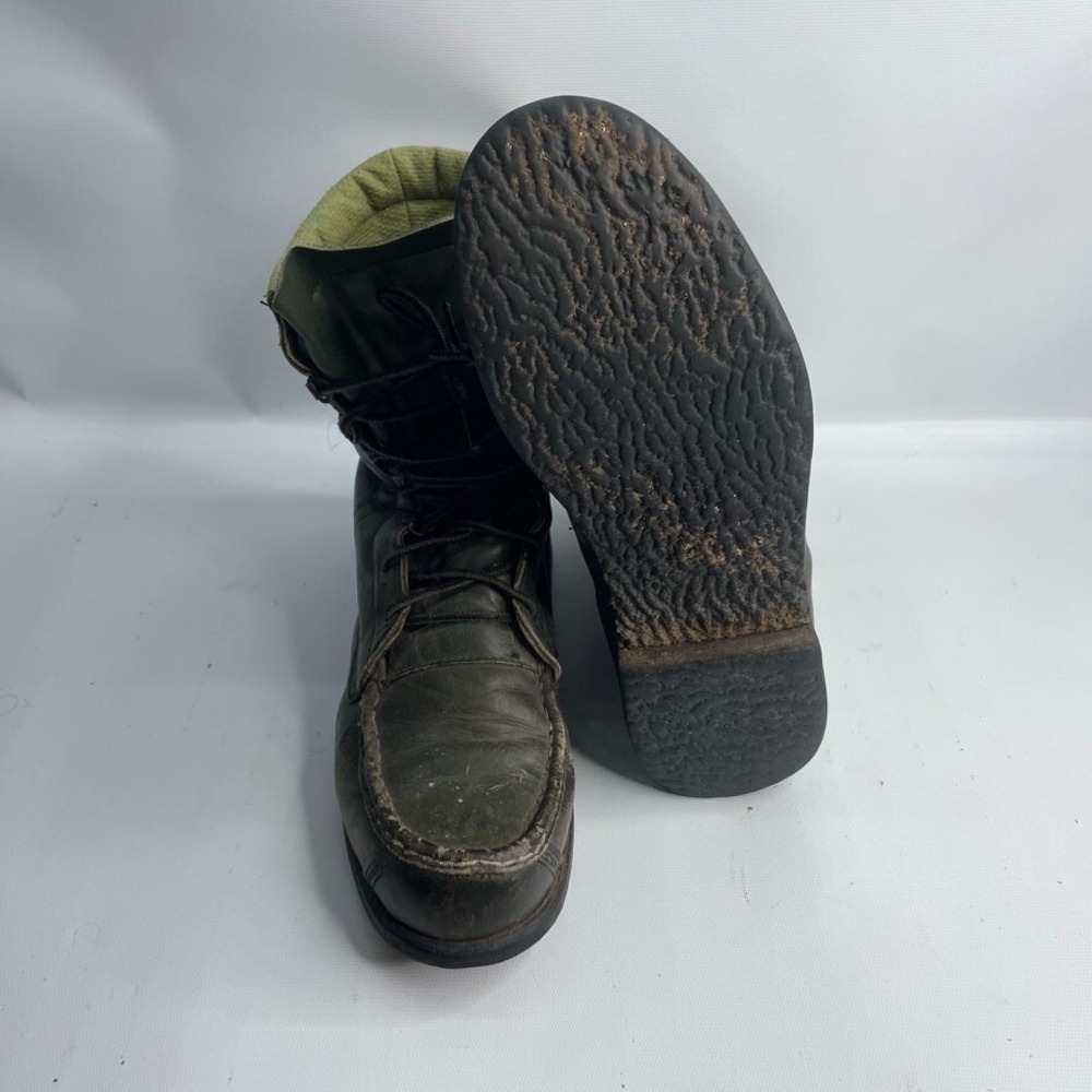 Vintage Red Wing Irish Setter Green Leather‎ Sport Boots size 10 D - Picture 10 of 10